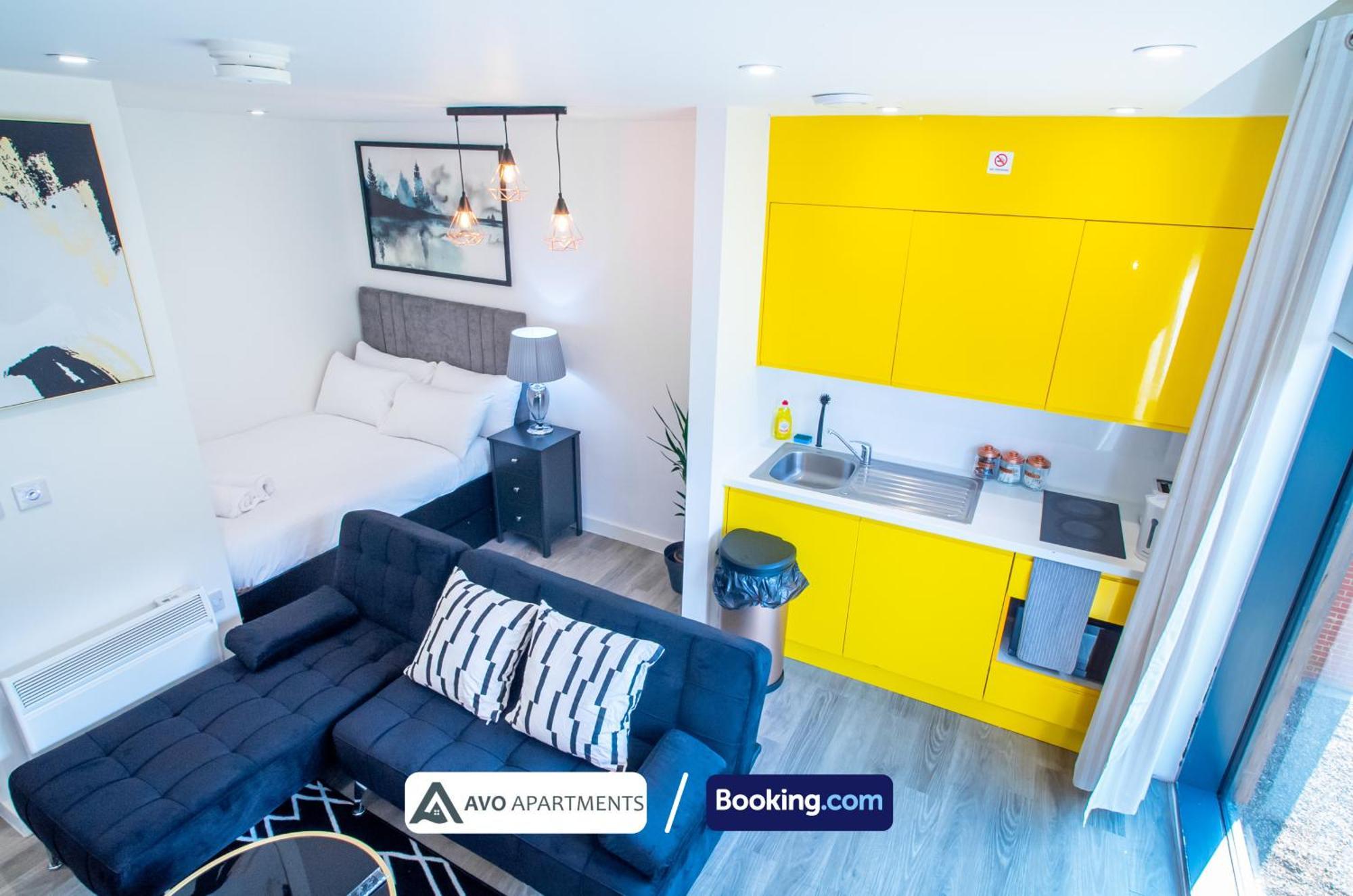 City Center Studio Apartments By Avo Apartments Sheffield Kültér fotó