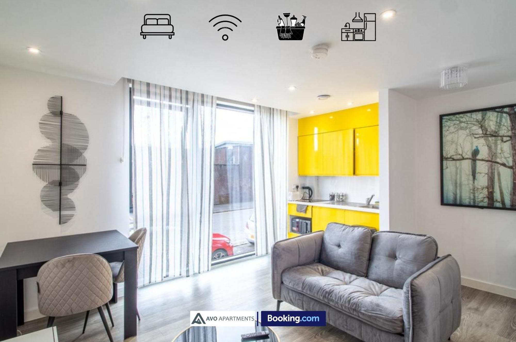 City Center Studio Apartments By Avo Apartments Sheffield Kültér fotó